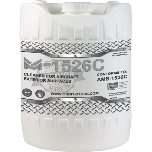 M1526C Aircraft Exterior Surface Cleaner Part No. M1526-5 5 US Gallons