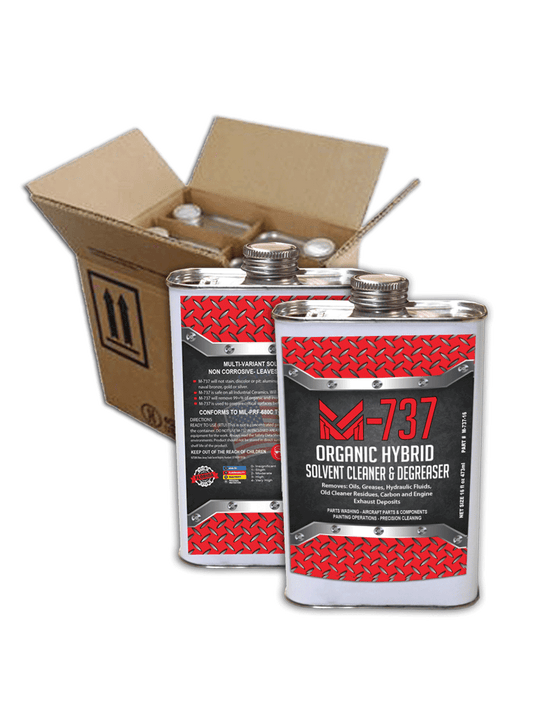 M737 DEGREASING SOLVENT MIL PRF 680 TYPE II Part No. M737-16 16oz 4/CASE