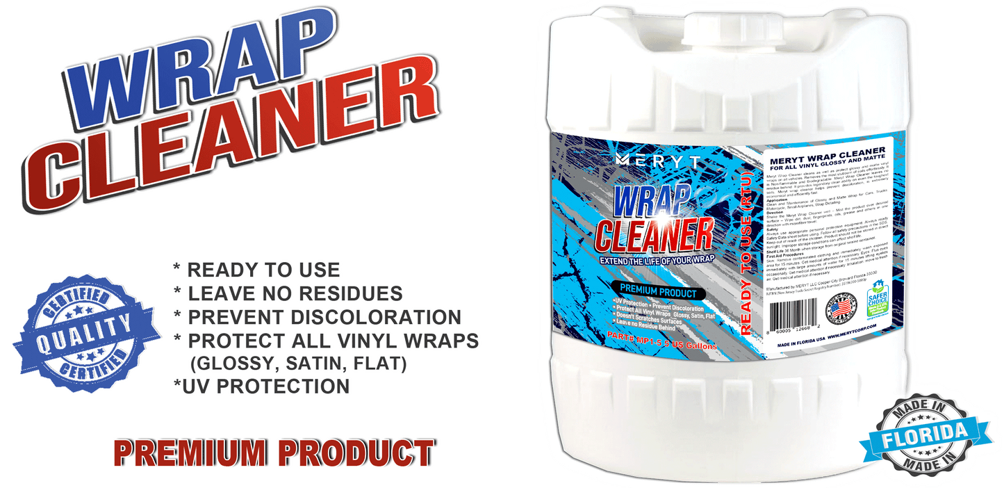 MERYT Wrap Cleaner MP1-5 5 US Gallons